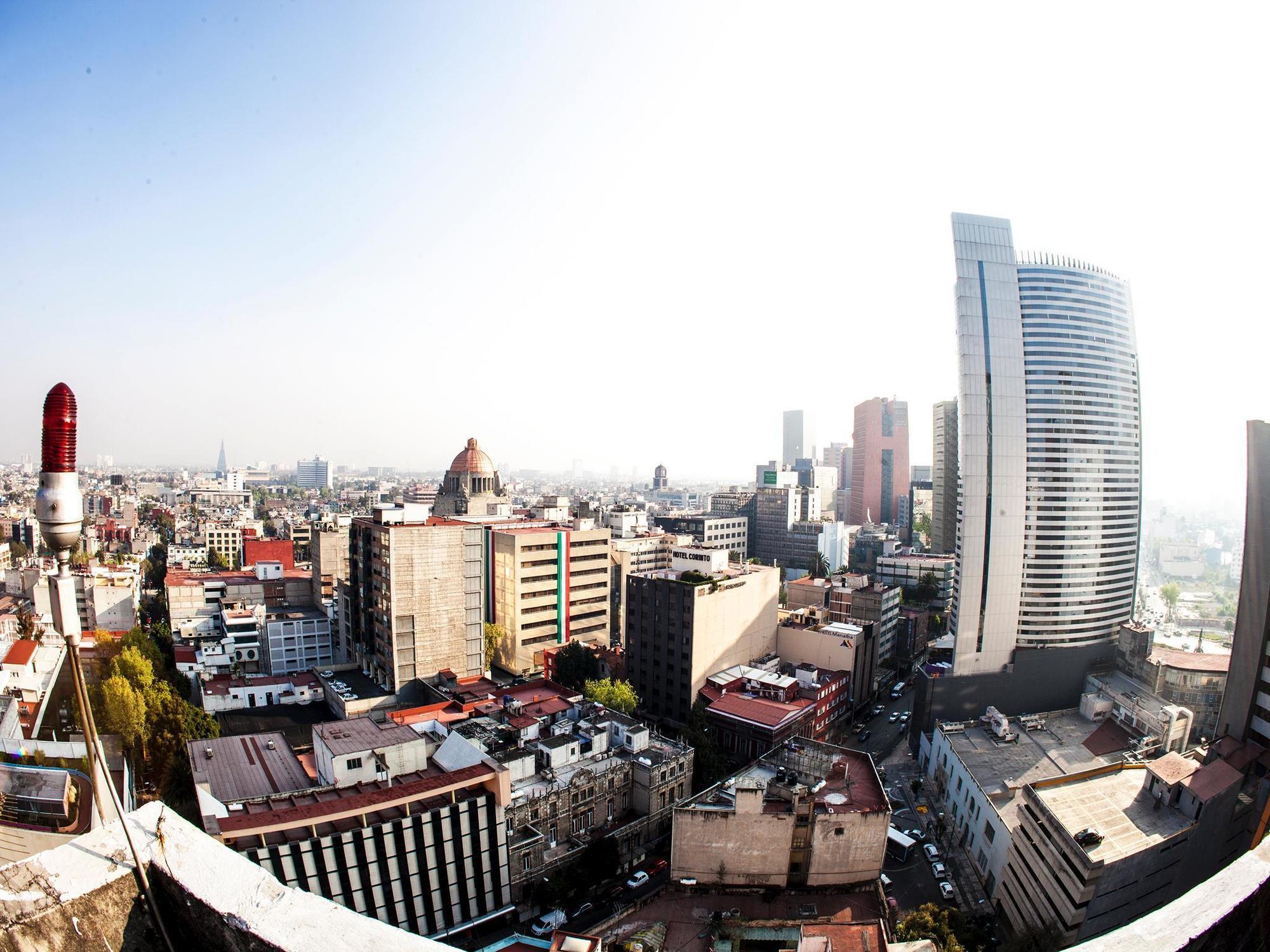 Hotel Plaza Madrid 멕시코 시 외부 사진