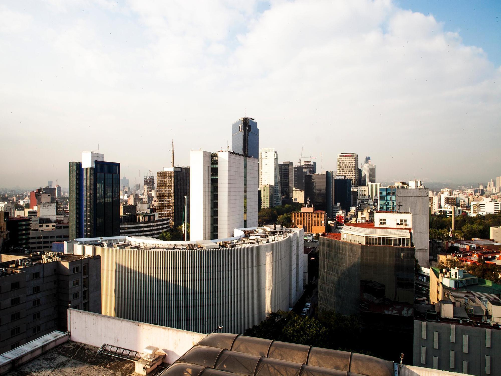 Hotel Plaza Madrid 멕시코 시 외부 사진