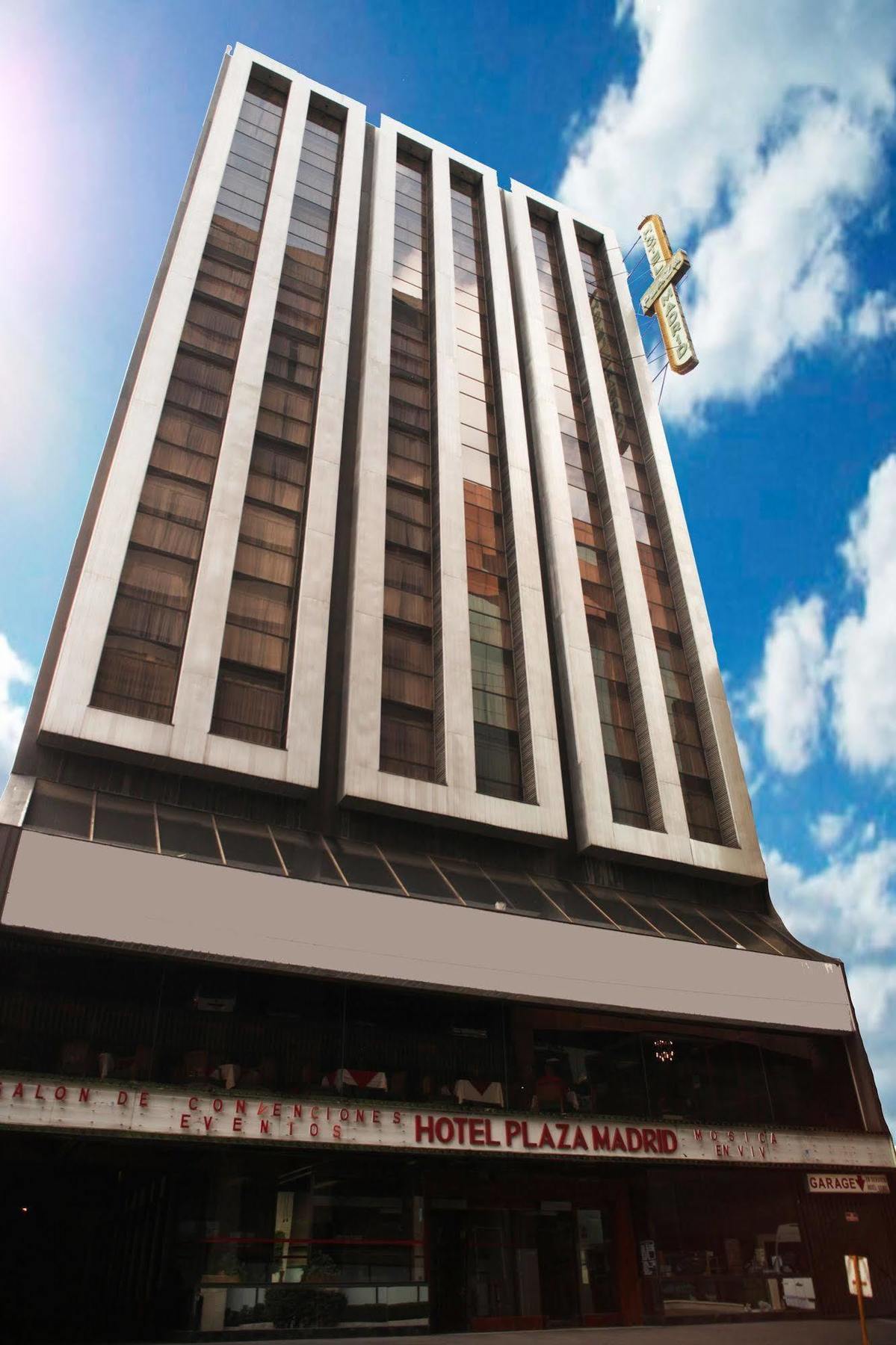 Hotel Plaza Madrid 멕시코 시 외부 사진